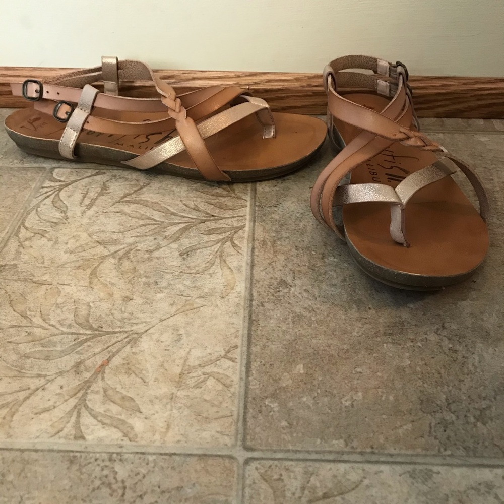 Blowfish vegan leather sandals-7.5